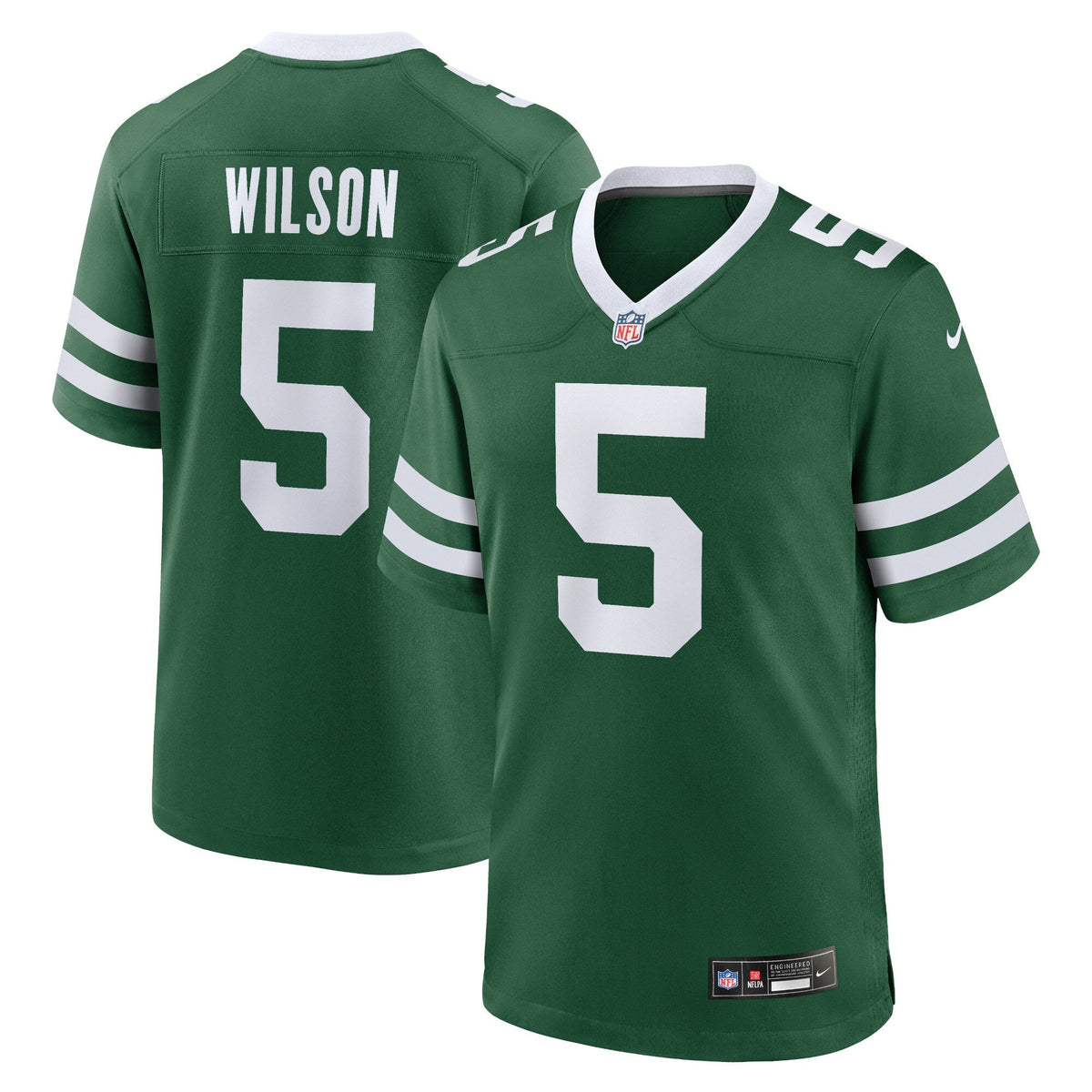 Garrett Wilson New York Jets Nike Game Jersey - Legacy Green