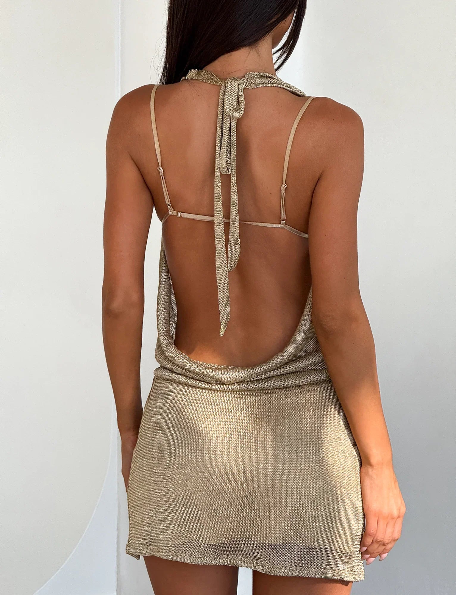 MAKENA TWO-PIECE DRESS 2.0 - GOLD