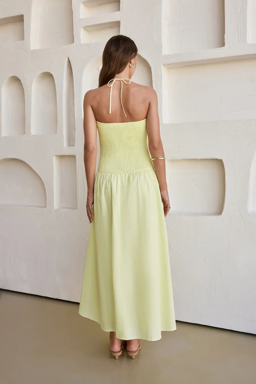 Blessed Destiny Maxi Dress Yellow