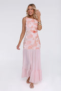 Sunlit Sonata Maxi Dress Pink