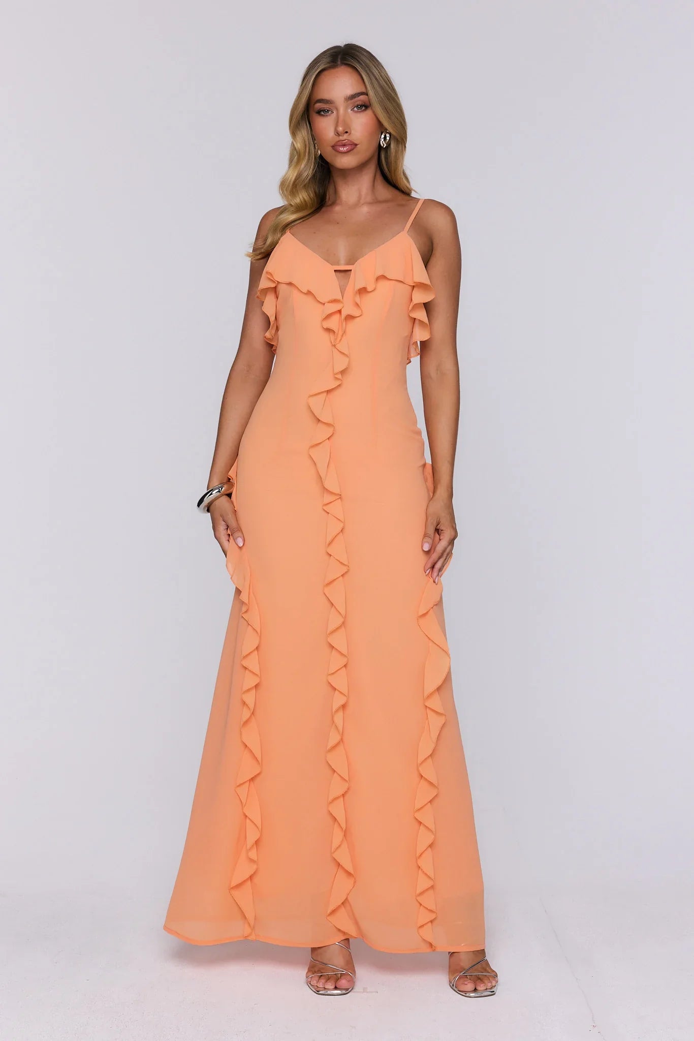 Nothing Less Maxi Dress Orange