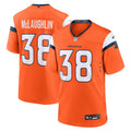 Jaleel McLaughlin Denver Broncos Nike Team Game Jersey -  Orange