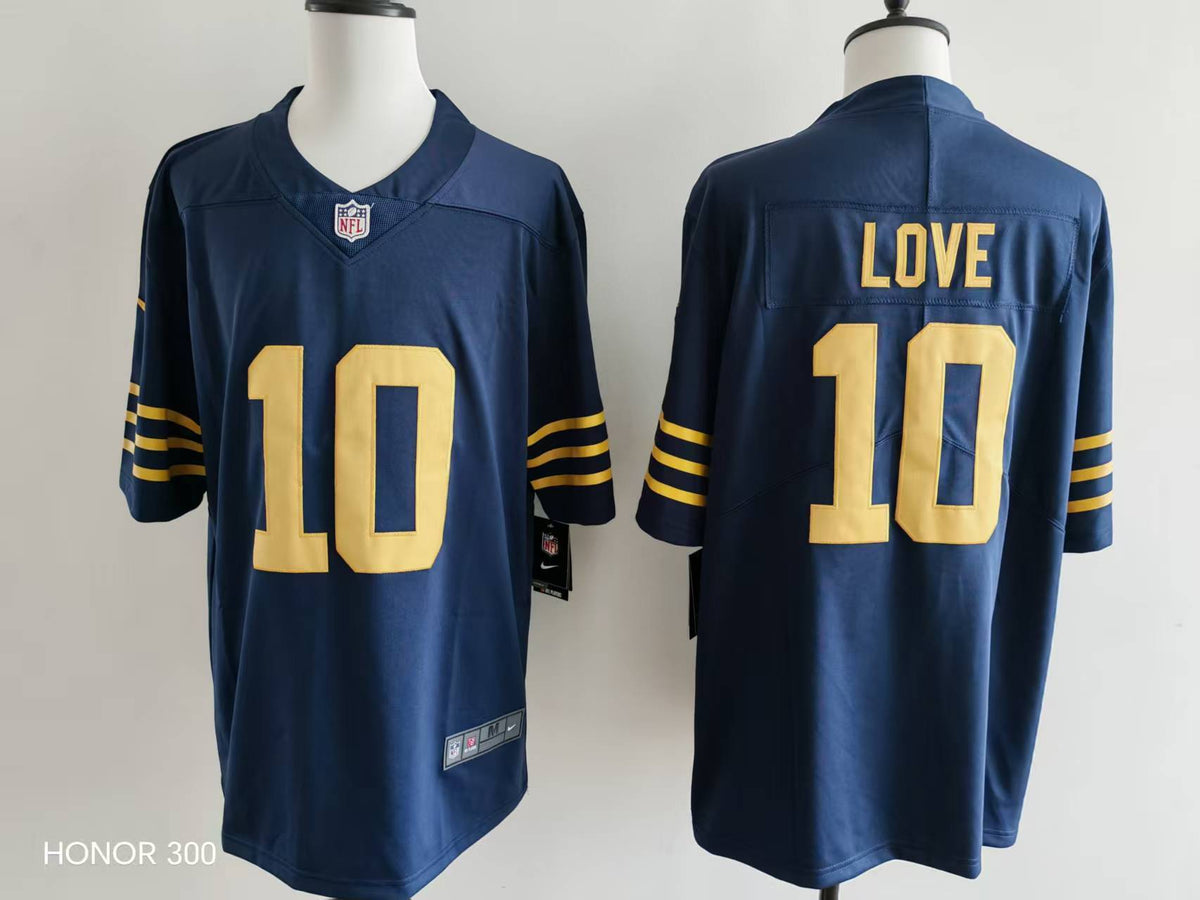 Men's Green Bay Packers Jordan Love Nike Jersey #10