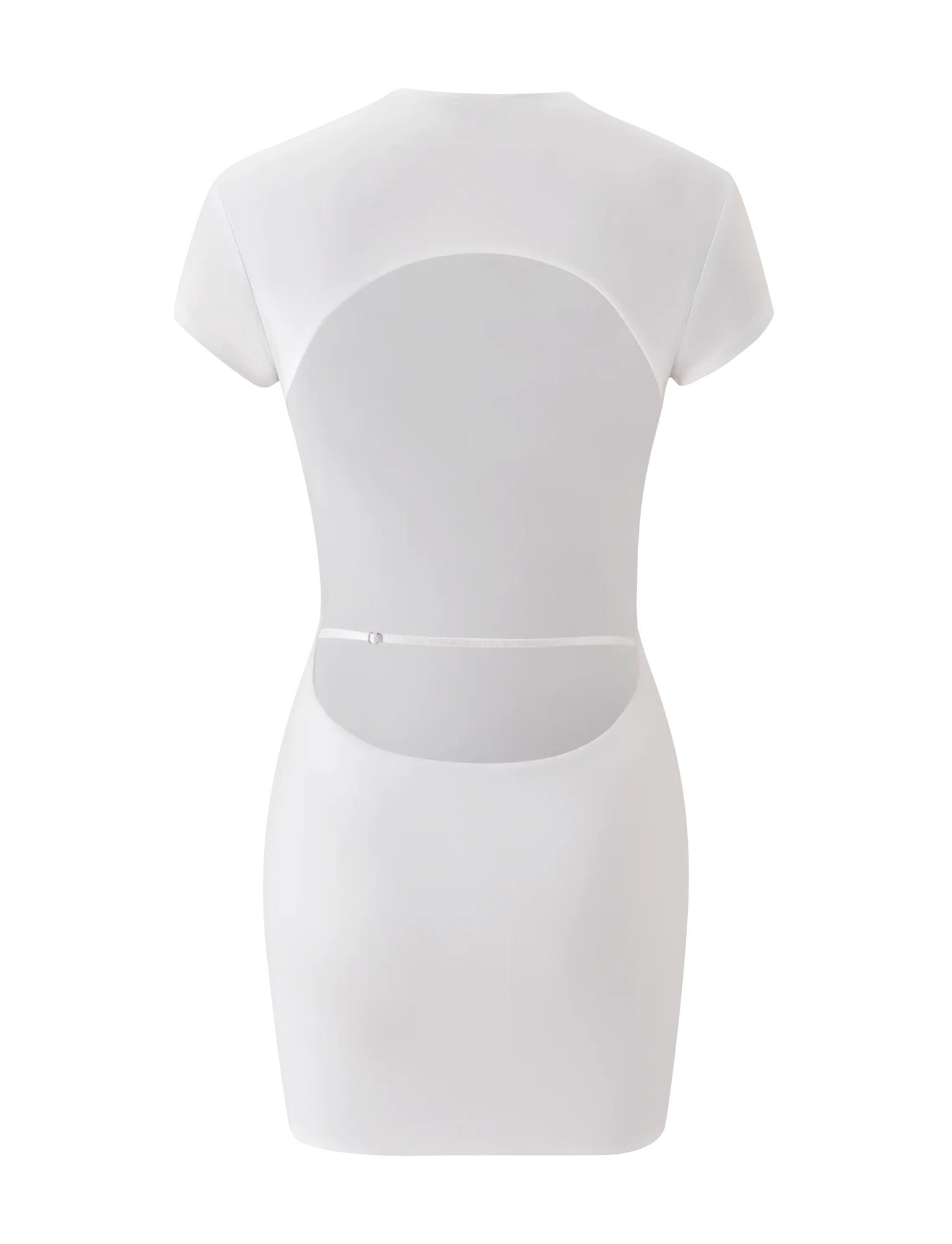 EMILY MINI DRESS - WHITE