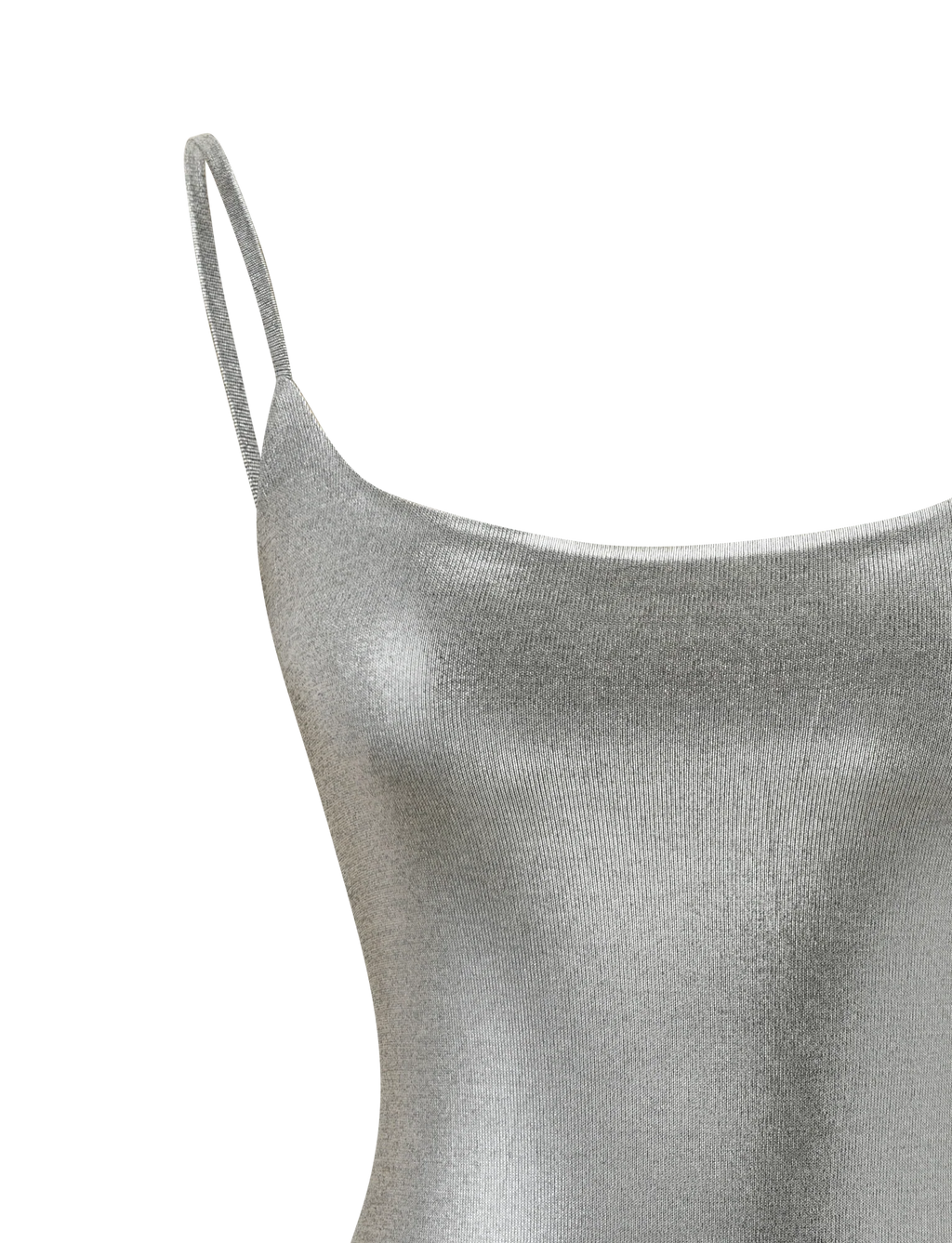 MINERVA MINI DRESS 2.0 - LIQUID SILVER