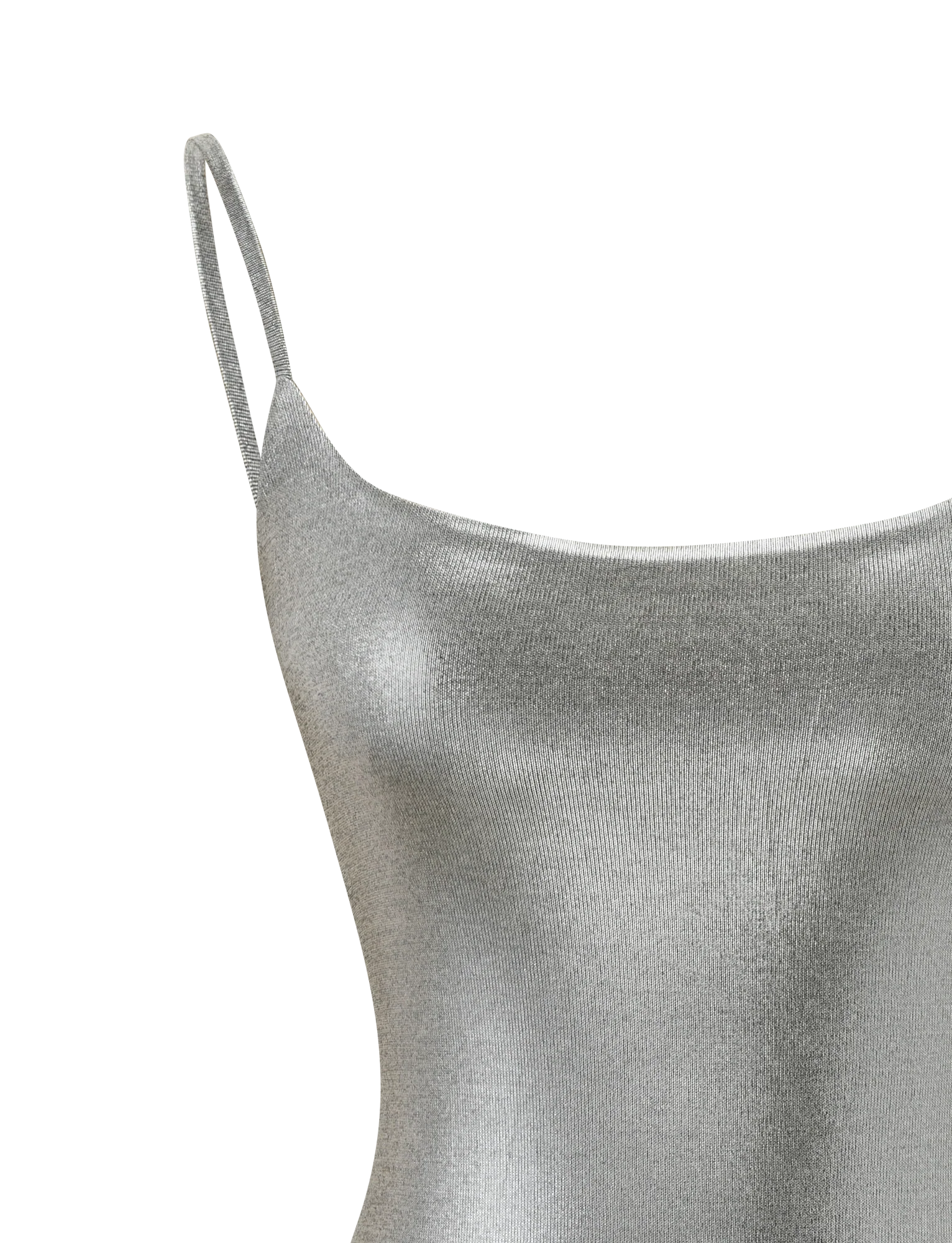MINERVA MINI DRESS 2.0 - LIQUID SILVER