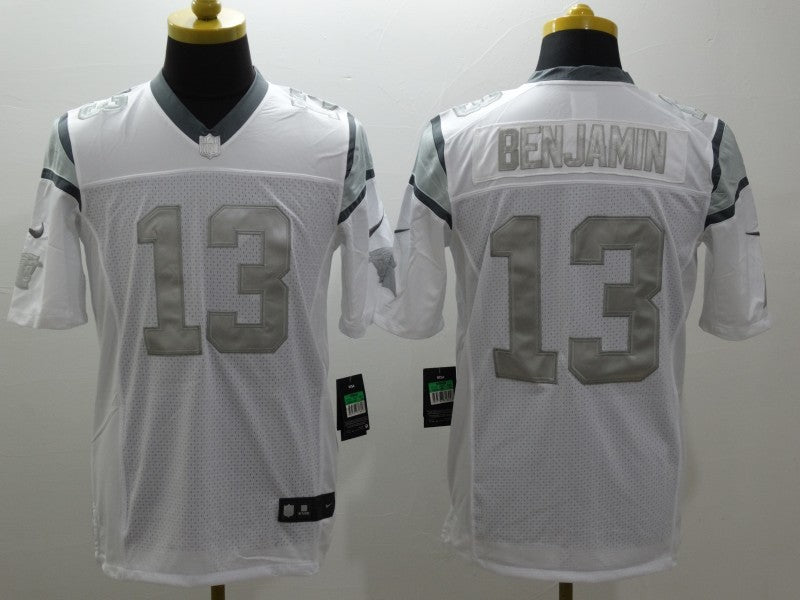 Men's Carolina Panthers Kelvin Benjamin #13 White Game Jersey1