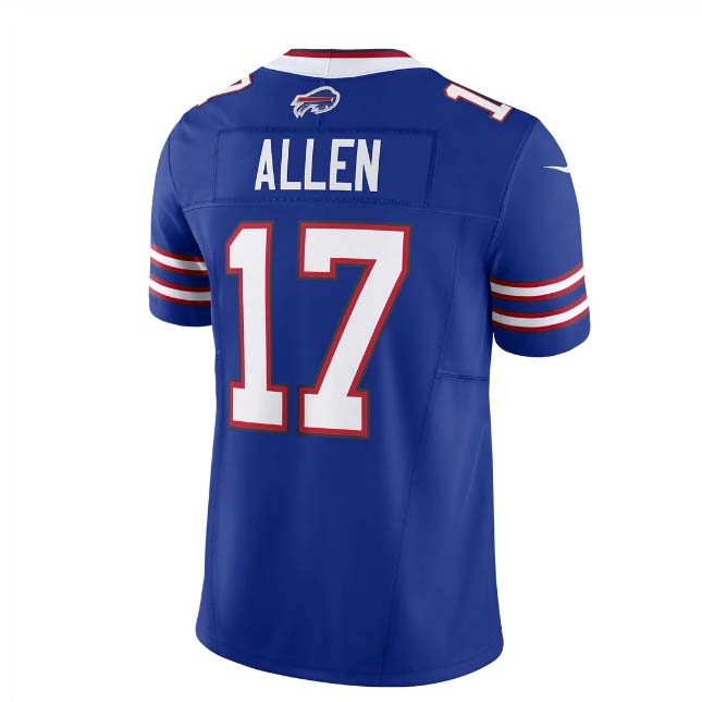 B.Bills #17 Josh Allen Player Royal Vapor F.U.S.E. Limited Football Jerseys
