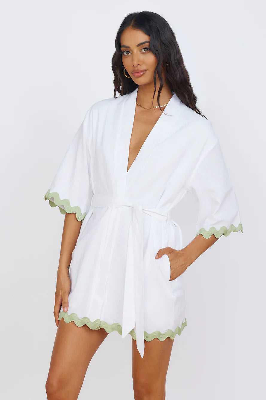 Harry Mini Dress White