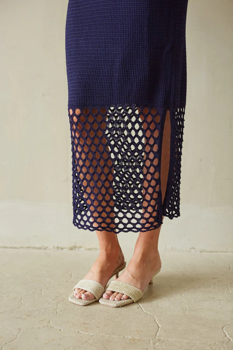 Alondra Crochet Maxi Dress