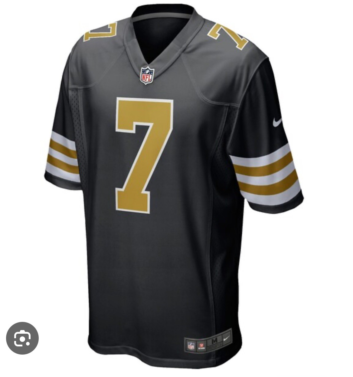 Taysom Hill New Orleans Saints Nike Alternate Game Jersey
