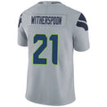 #21 Devon Witherspoon Player S.Seahawks Gray Vapor Limited Football Jerseys