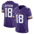 Minnesota Vikings justin jefferson Nike Purple VaporF.U.S.E. Limited jersey