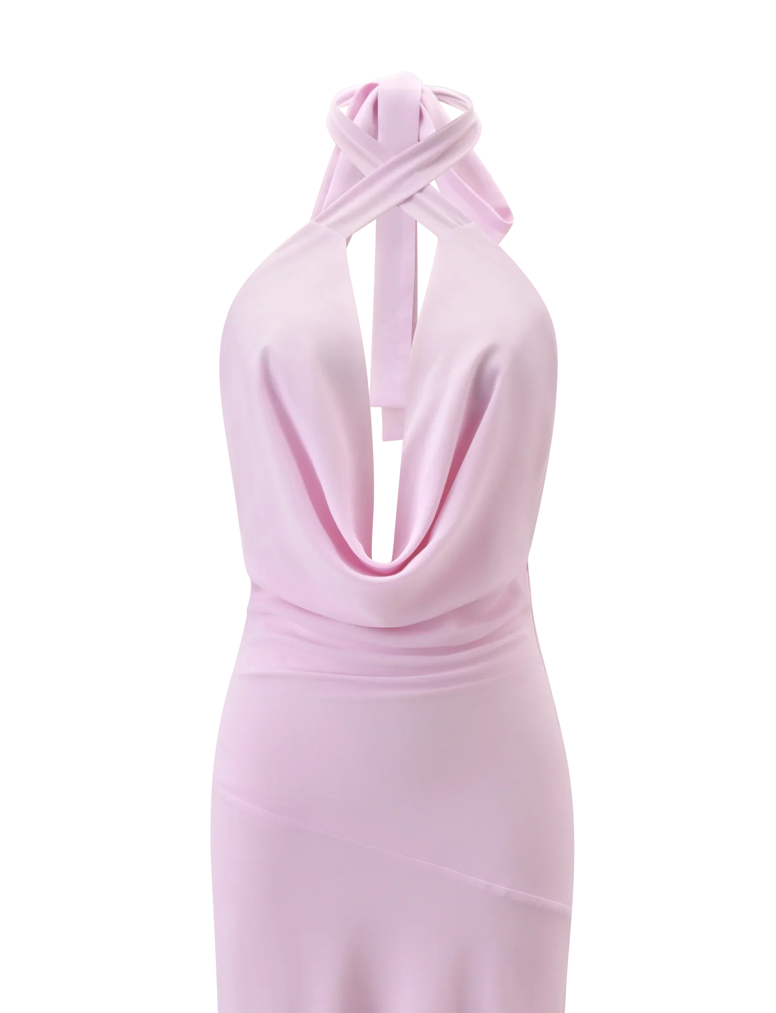 ZYLA MAXI DRESS - BABY PINK