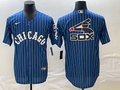 Men's Chicago White Sox Blue Replica Player Jersey1