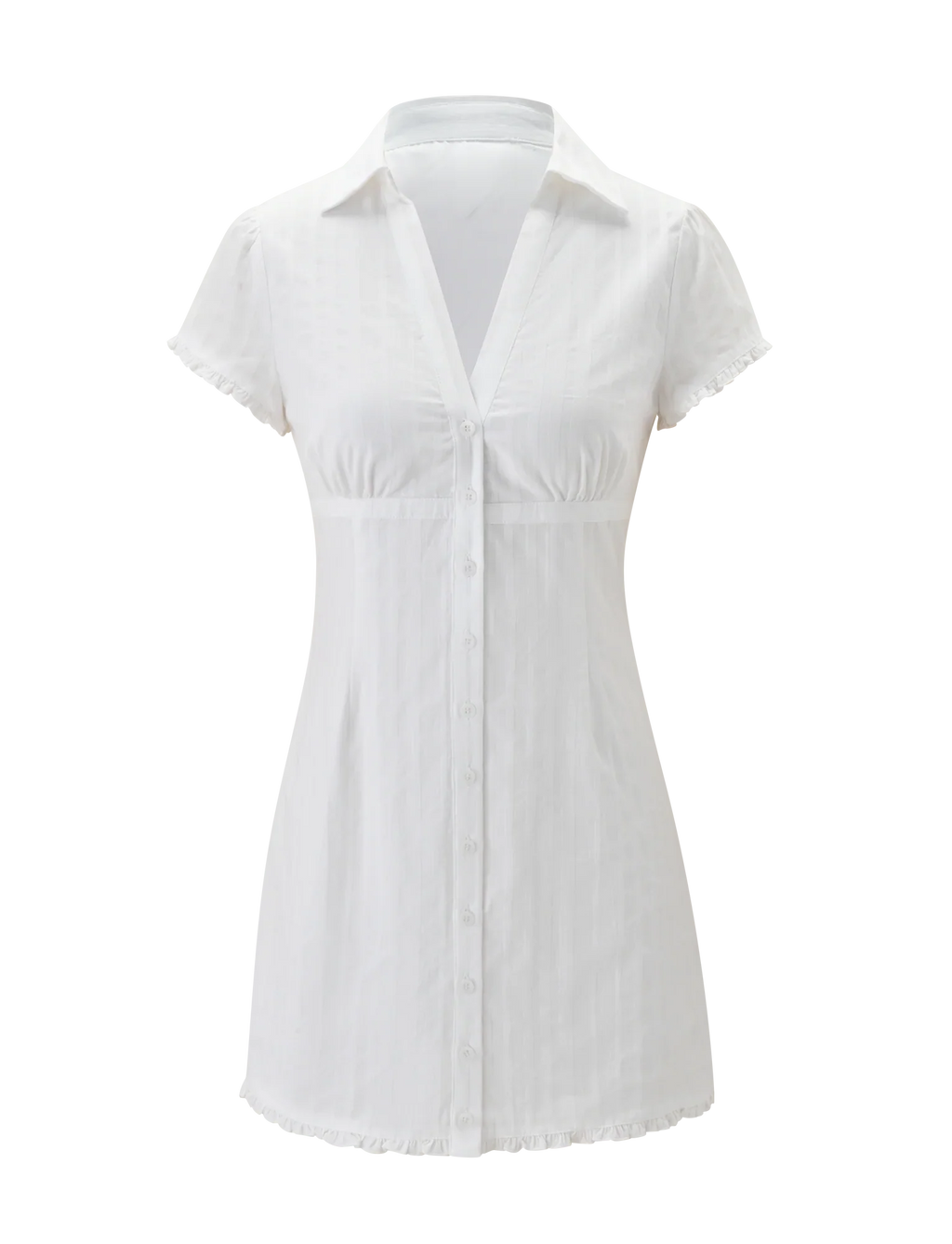 VALERIE MINI DRESS - WHITE