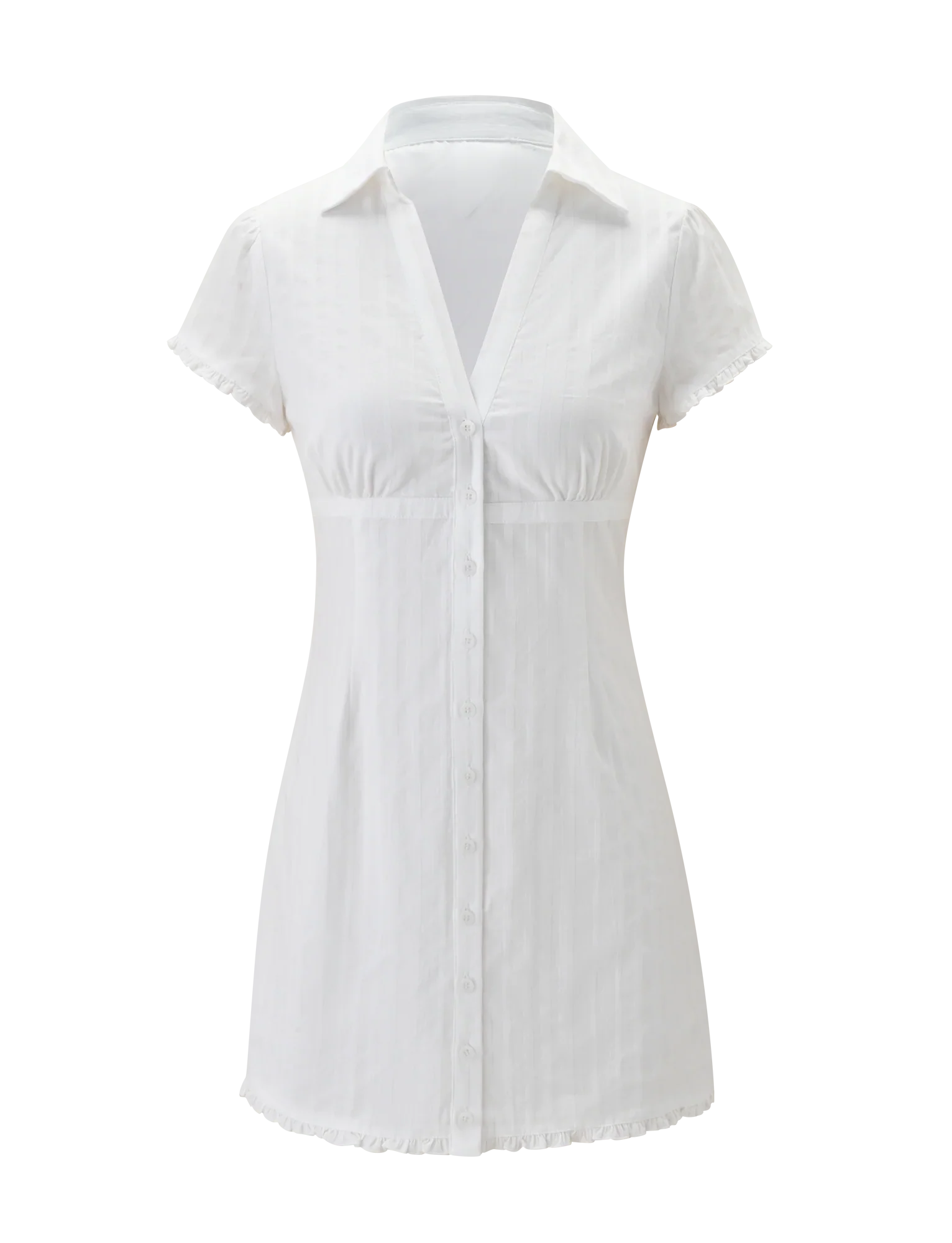 VALERIE MINI DRESS - WHITE