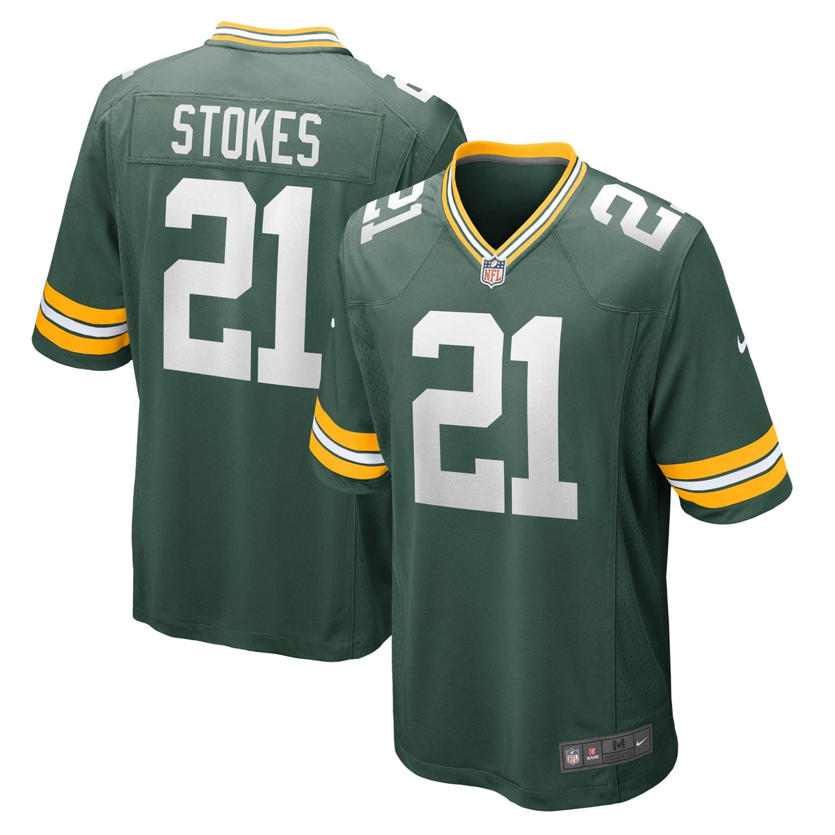 Eric Stokes Green Bay Packers Nike   Game Jersey - Green