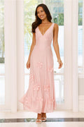 Juicy Floral Maxi Dress Pink
