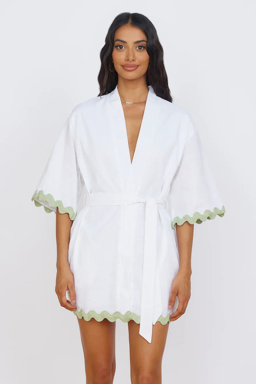 Harry Mini Dress White