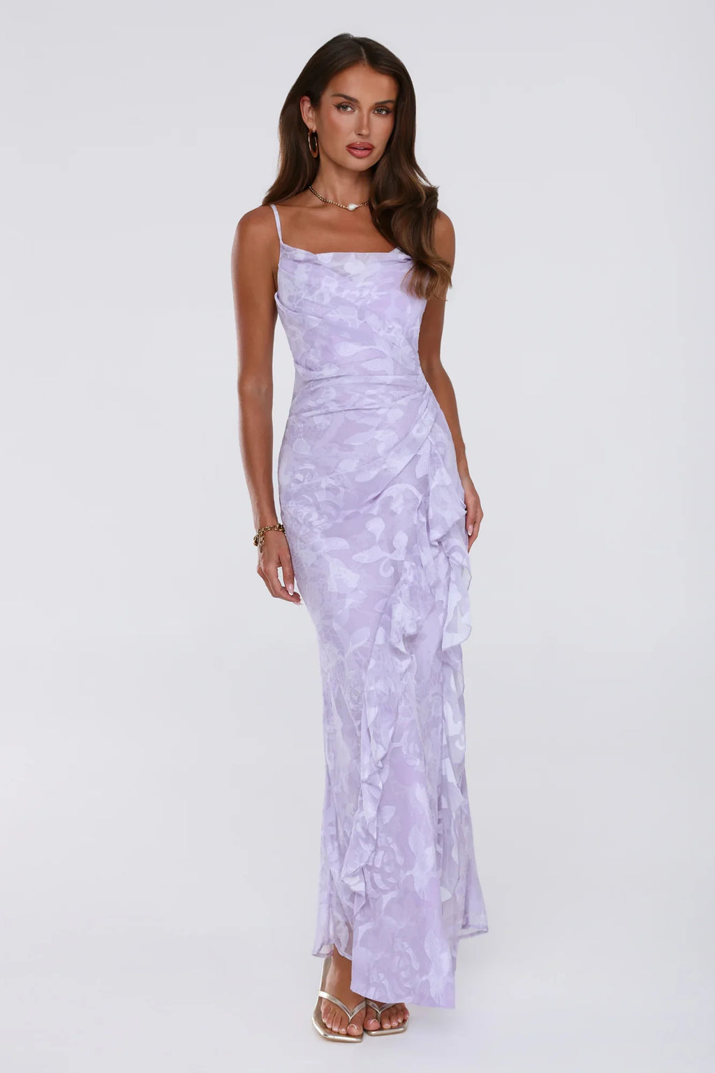 Guest Look Maxi Dress Purple