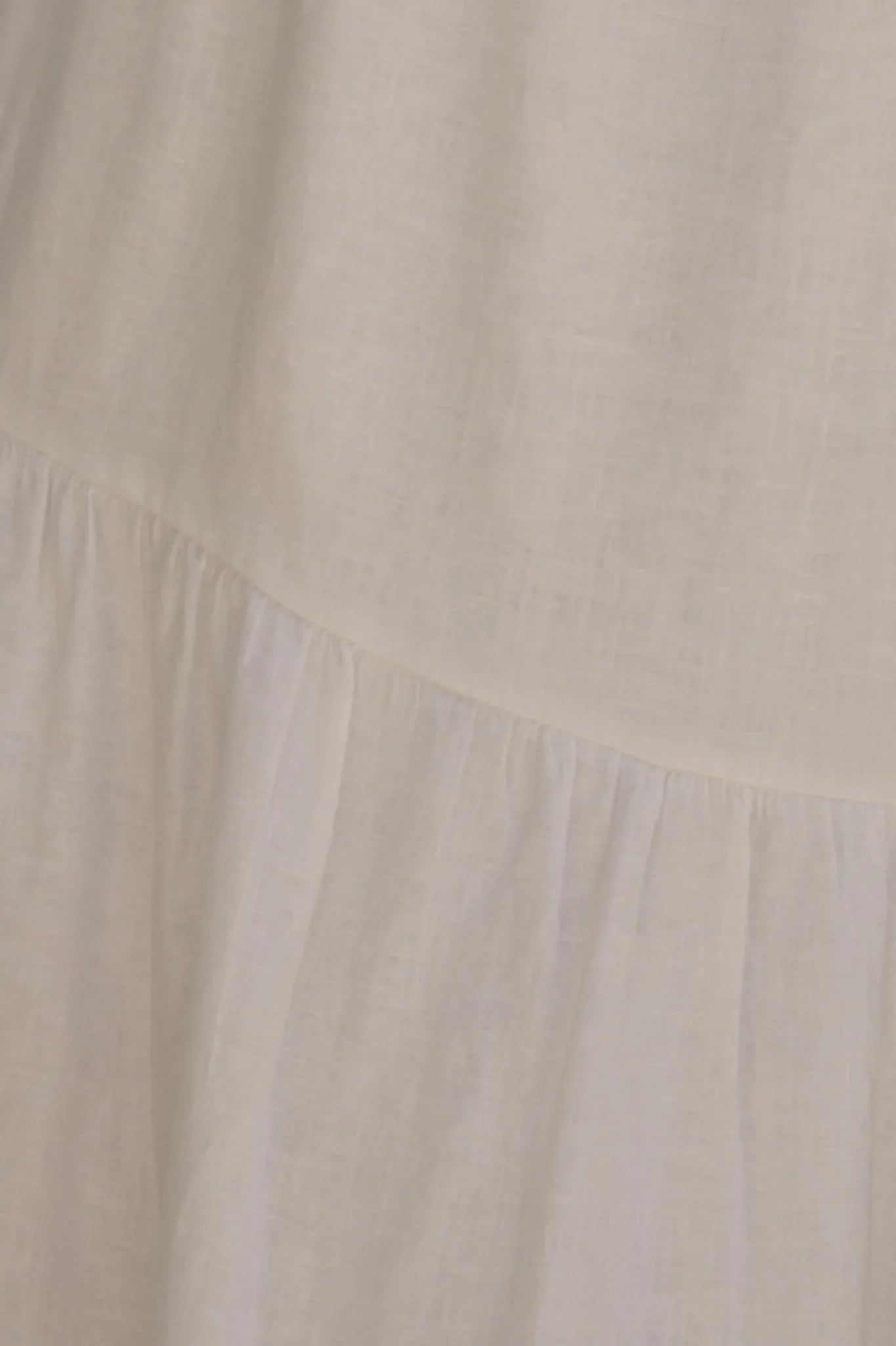 Liliana 100% Linen Maxi Dress White
