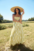 Tropic Trails Maxi Dress Green