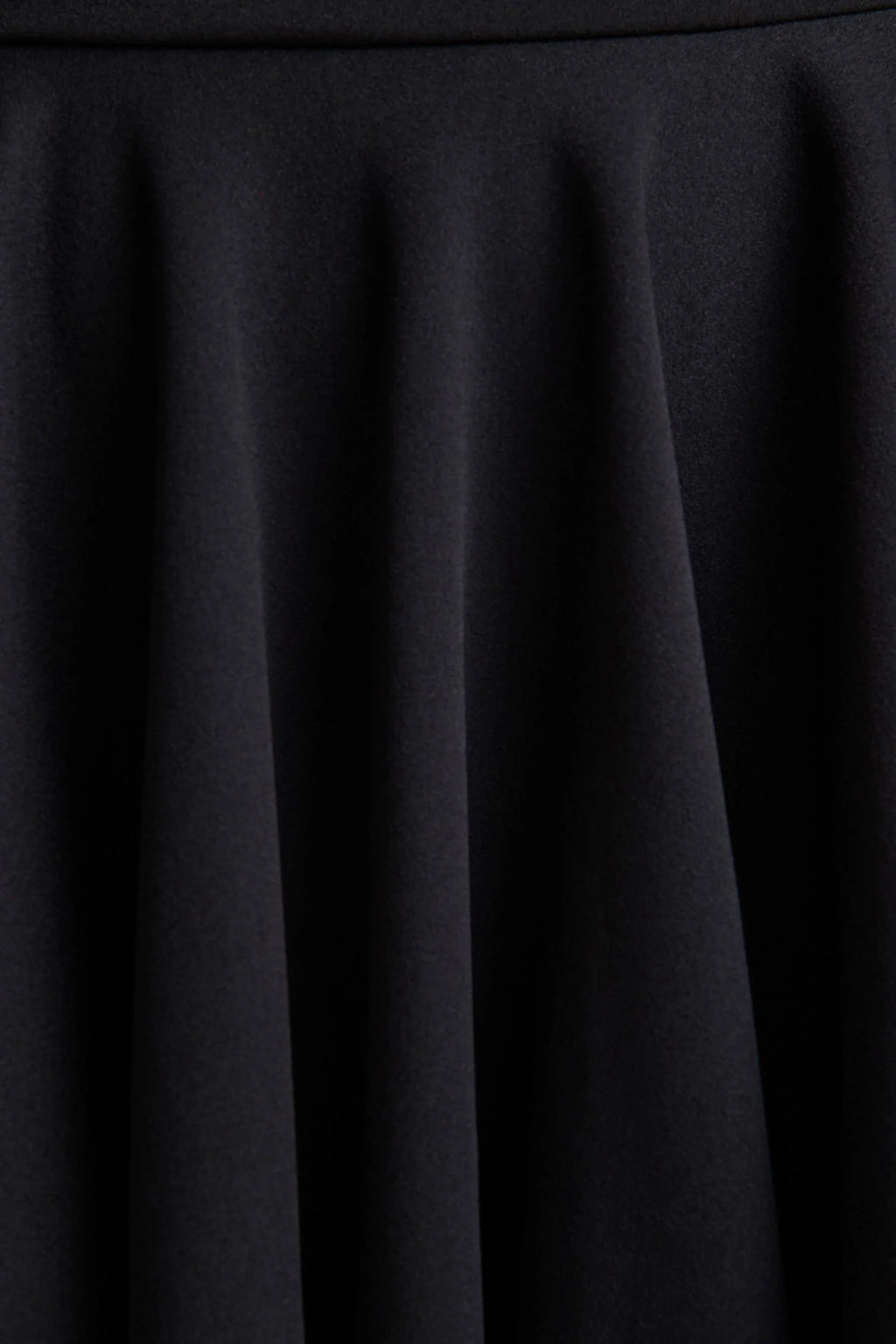 Elowen | Black Square-Neck Mini Dress With Lace-Sleeves