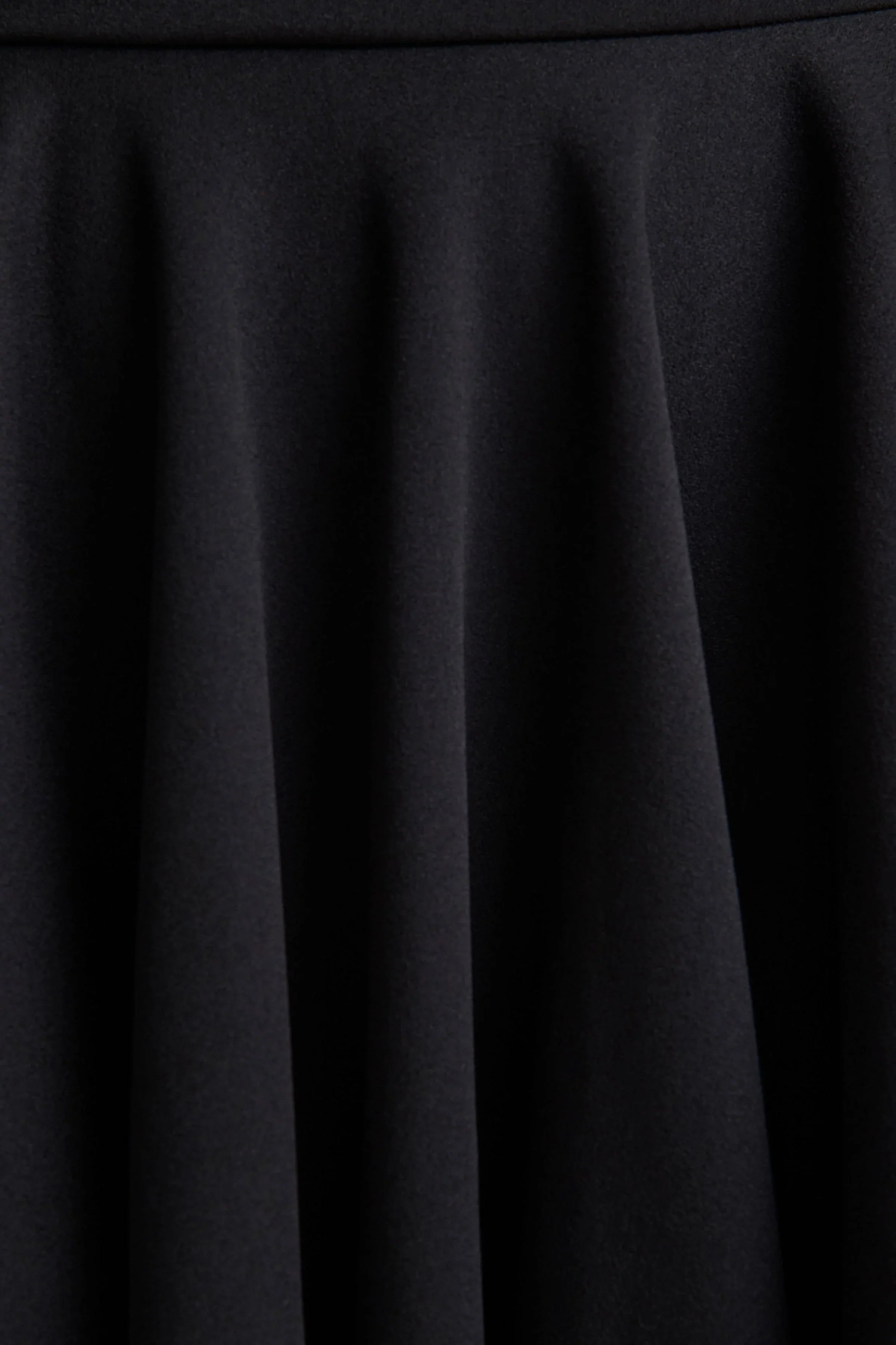 Elowen | Black Square-Neck Mini Dress With Lace-Sleeves