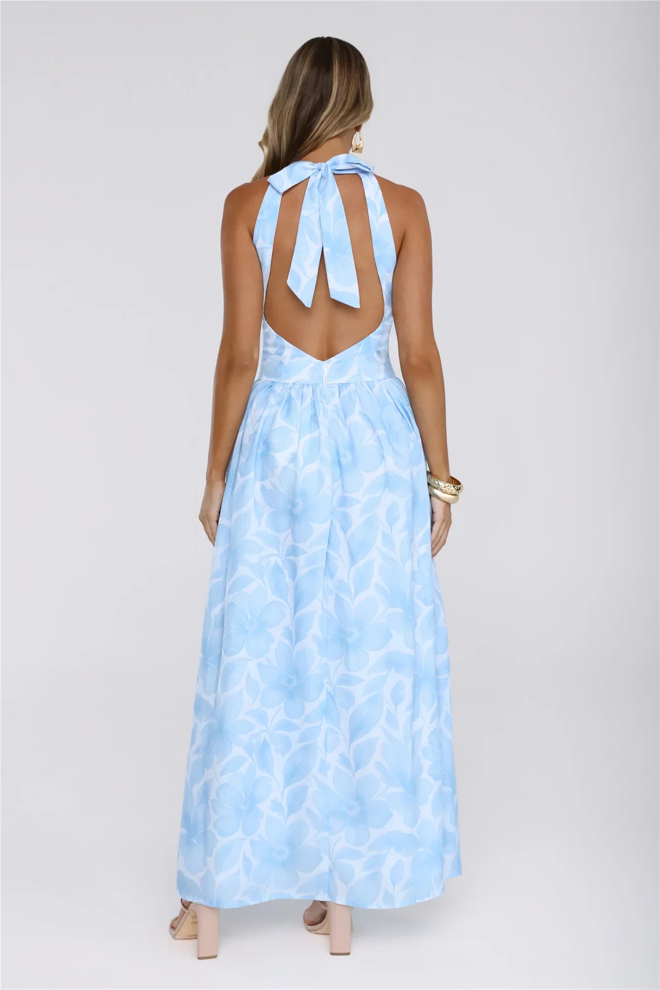 Icon In Progress Maxi Dress Blue