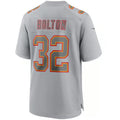 KC.Chiefs #32 Nick Bolton Player Gray Fashion Game Football Jerseys