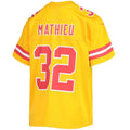 KC.Chiefs #32 Nick Bolton Player Gold Inverted Vapor Limited Football Jerseys