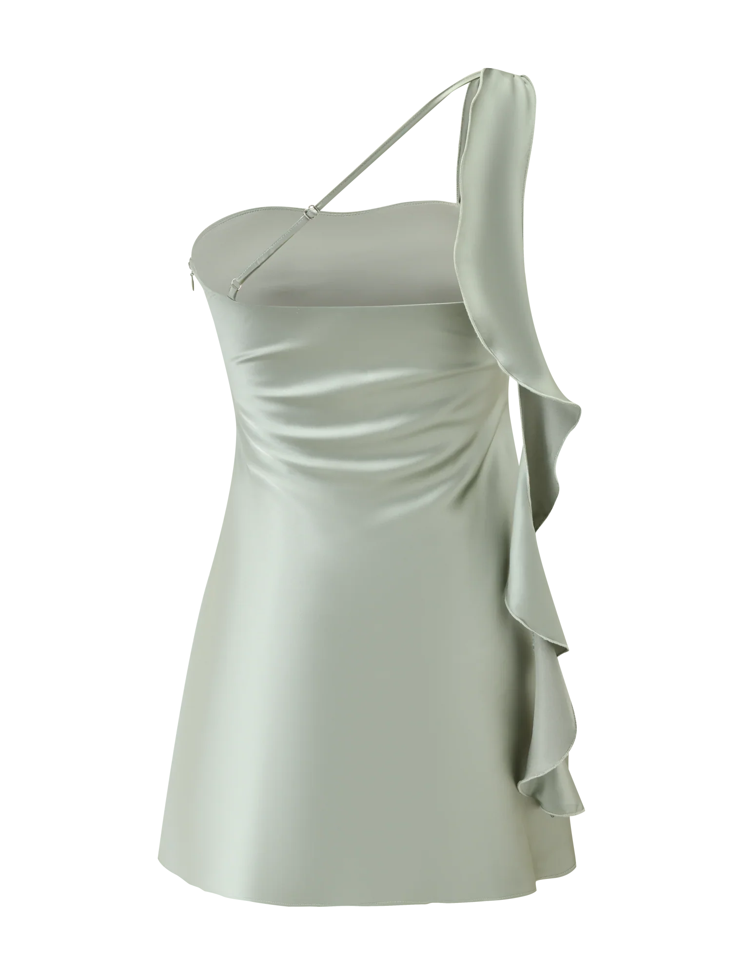 RAINEY MINI DRESS - PISTACHIO
