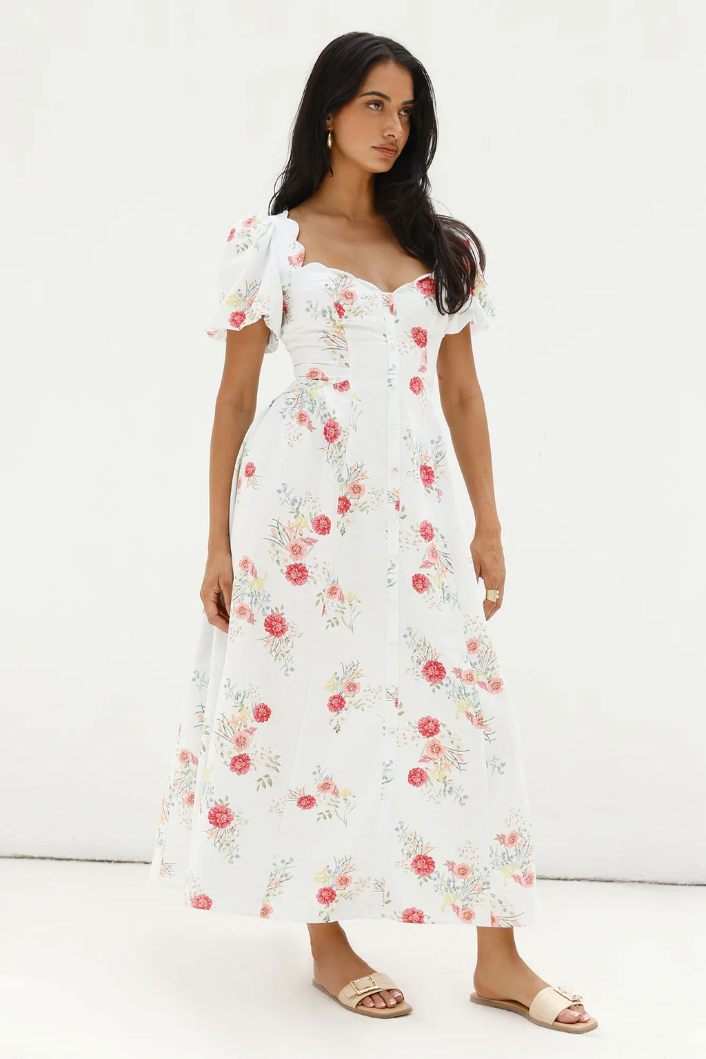 Heritage In Bloom Maxi Dress Floral