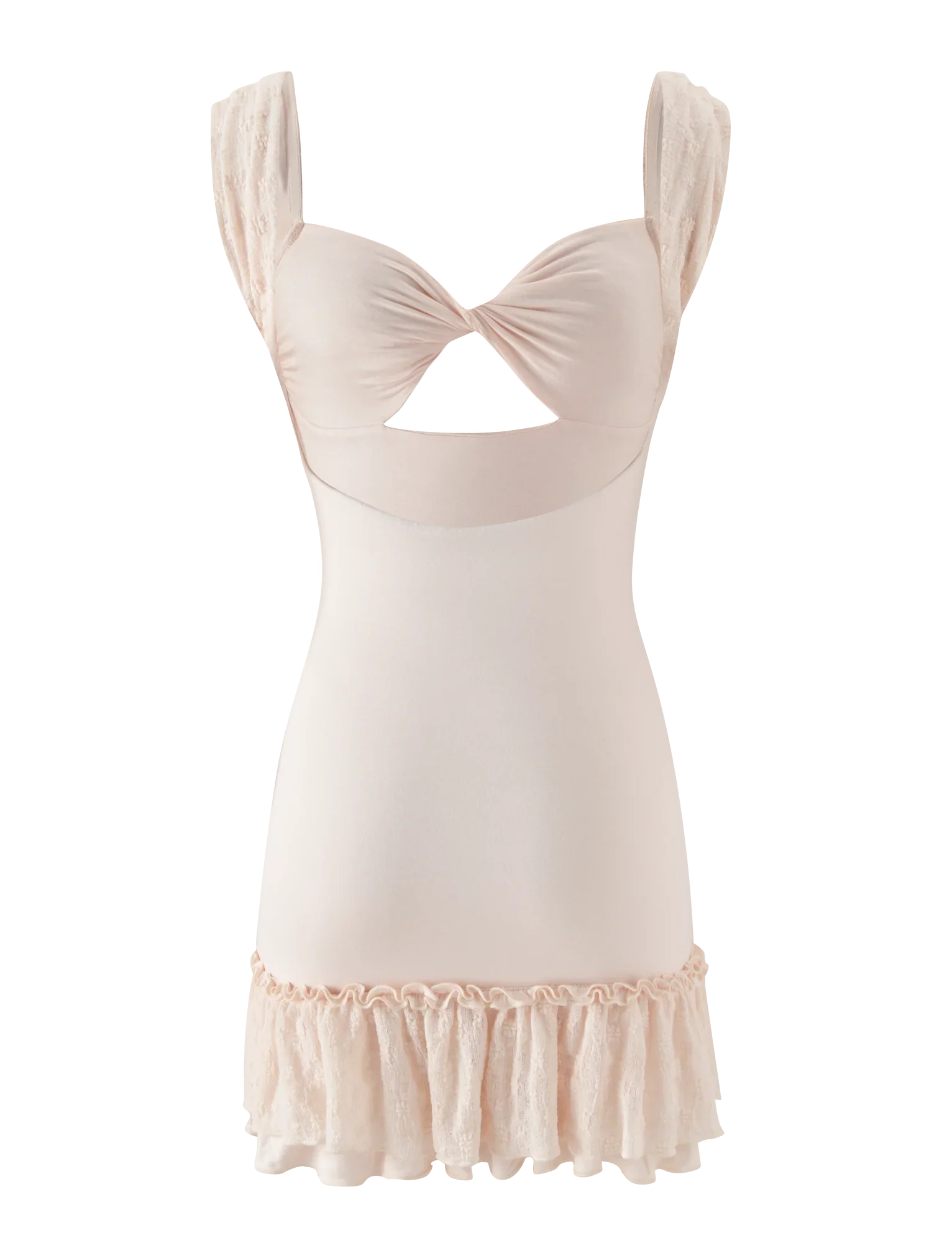 ASHBY MINI DRESS - CREAM