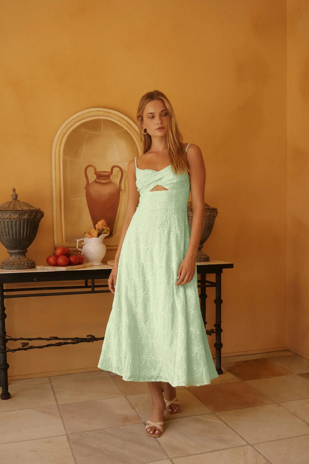 Fiora Maxi Dress Green