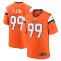 Zach Allen Denver Broncos Nike Team Game Jersey -  Orange