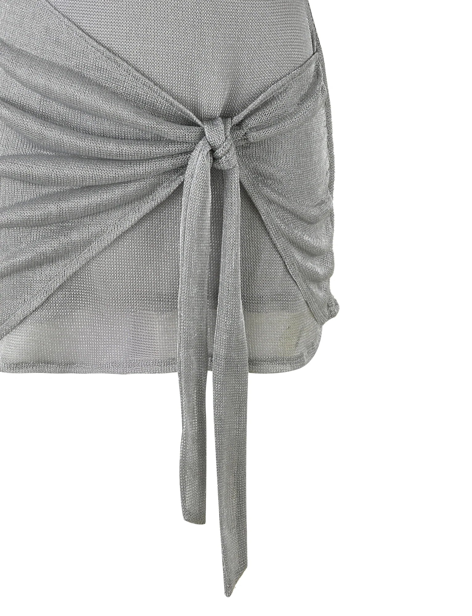 AZELMA DRESS - SILVER : SILVER