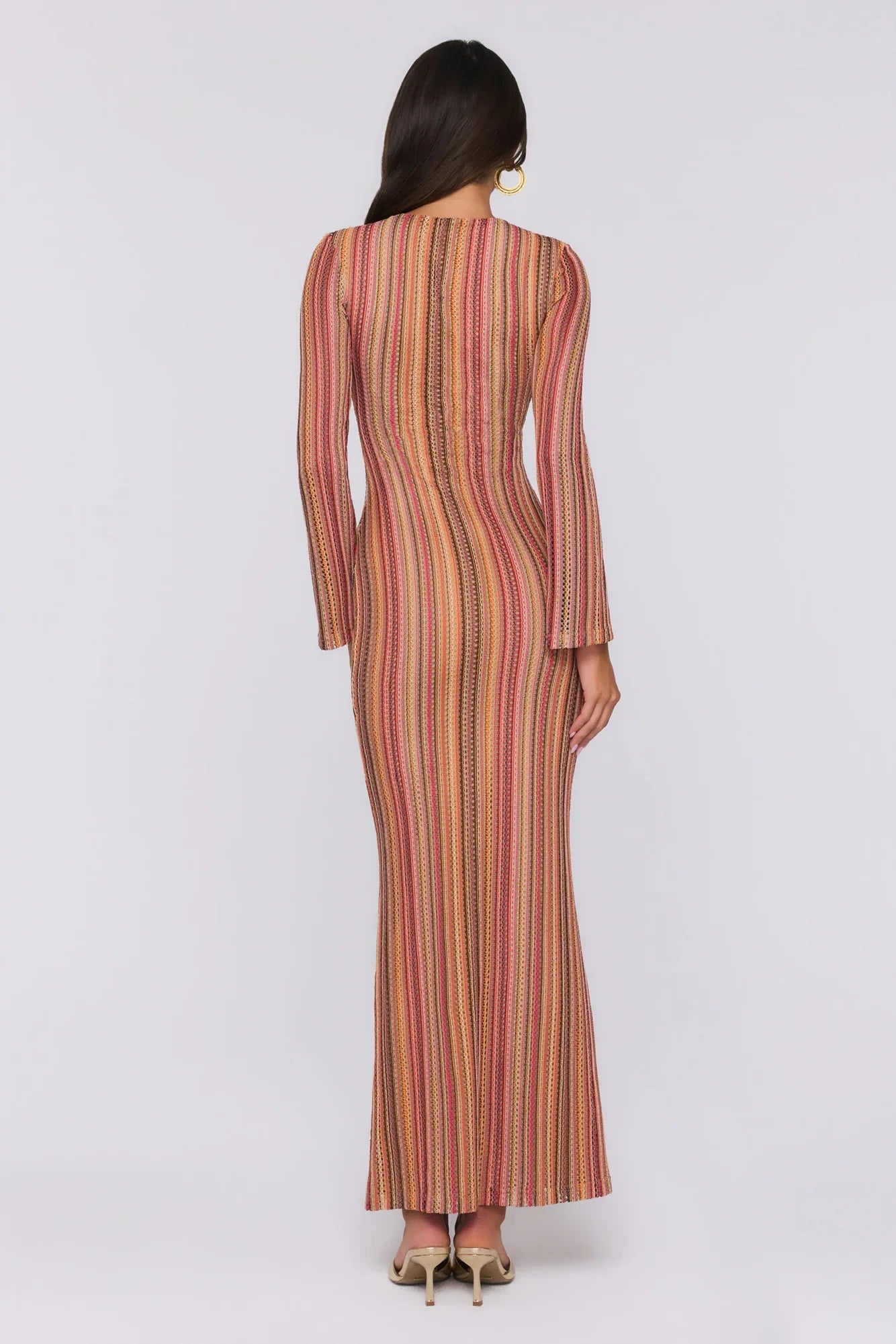 Crystal Coast Knit Maxi Dress Multi