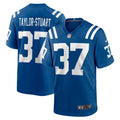 Isaac Taylor-Stuart Indianapolis Colts Nike Team Game Jersey -  Royal