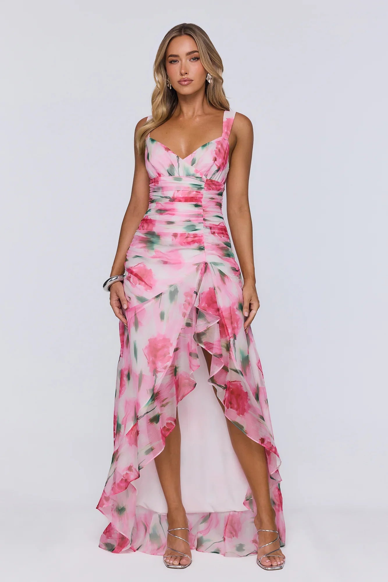 Glow Like A Star Maxi Dress Pink