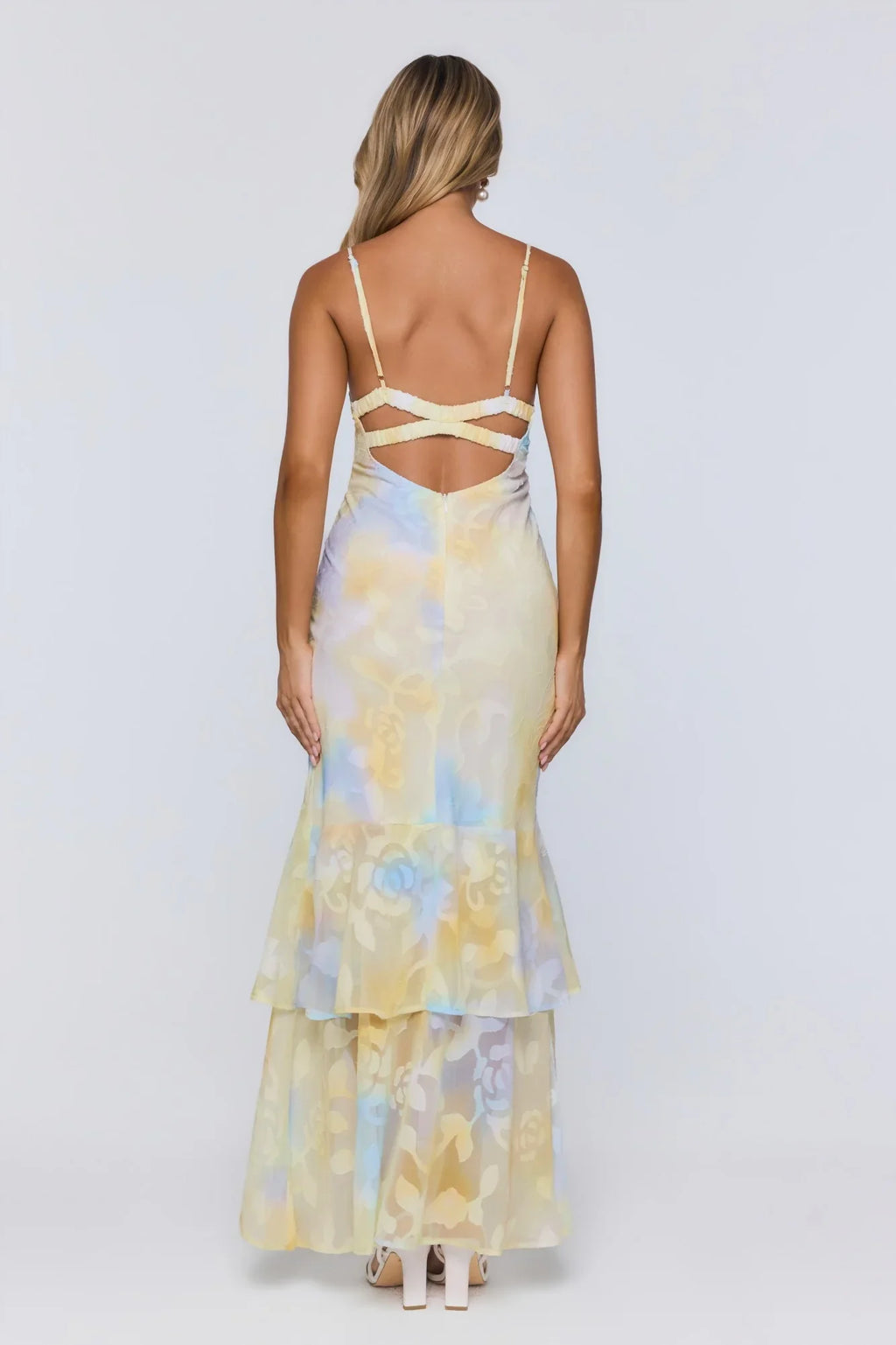 Hidden Sun Maxi Dress Yellow