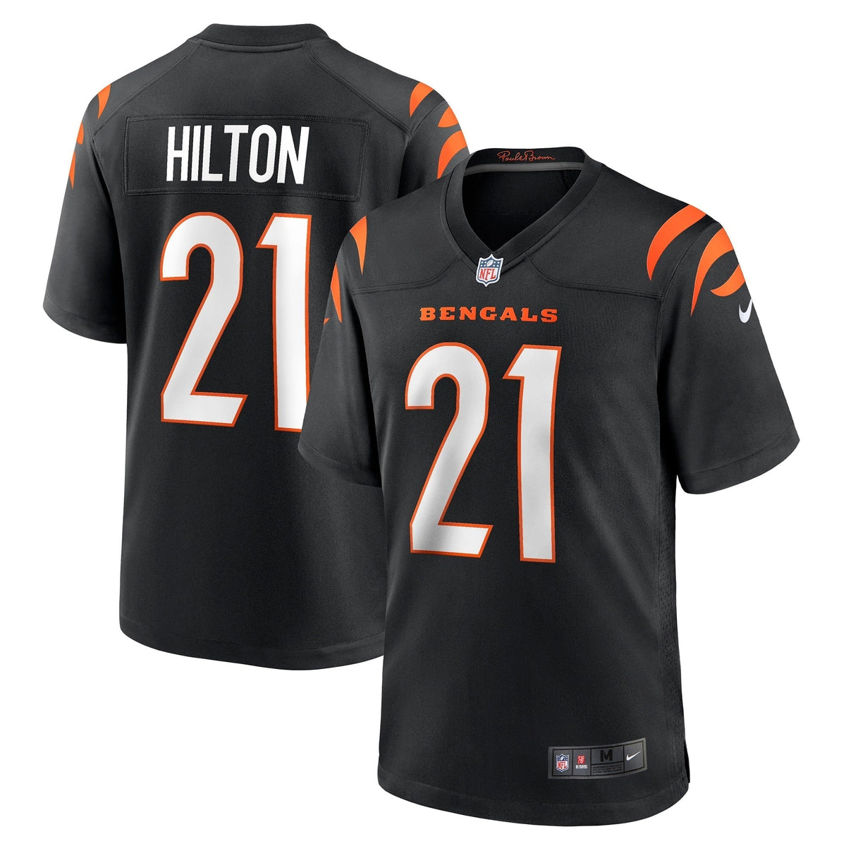 Mike Hilton Cincinnati Bengals Nike Game   Jersey - Black