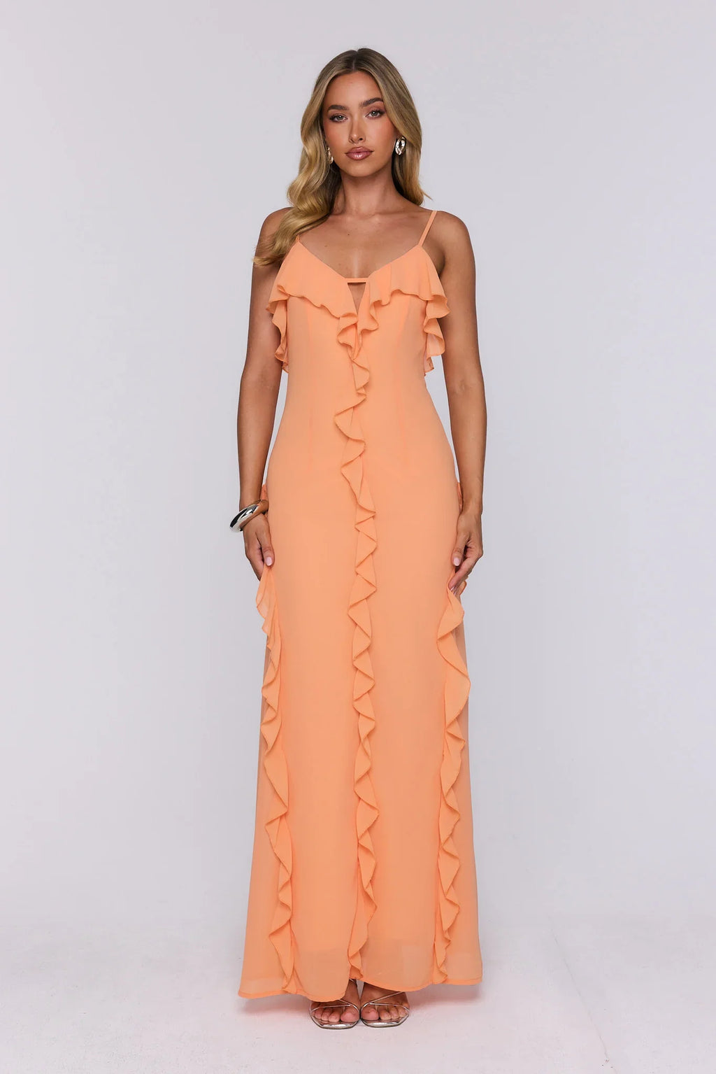 Nothing Less Maxi Dress Orange