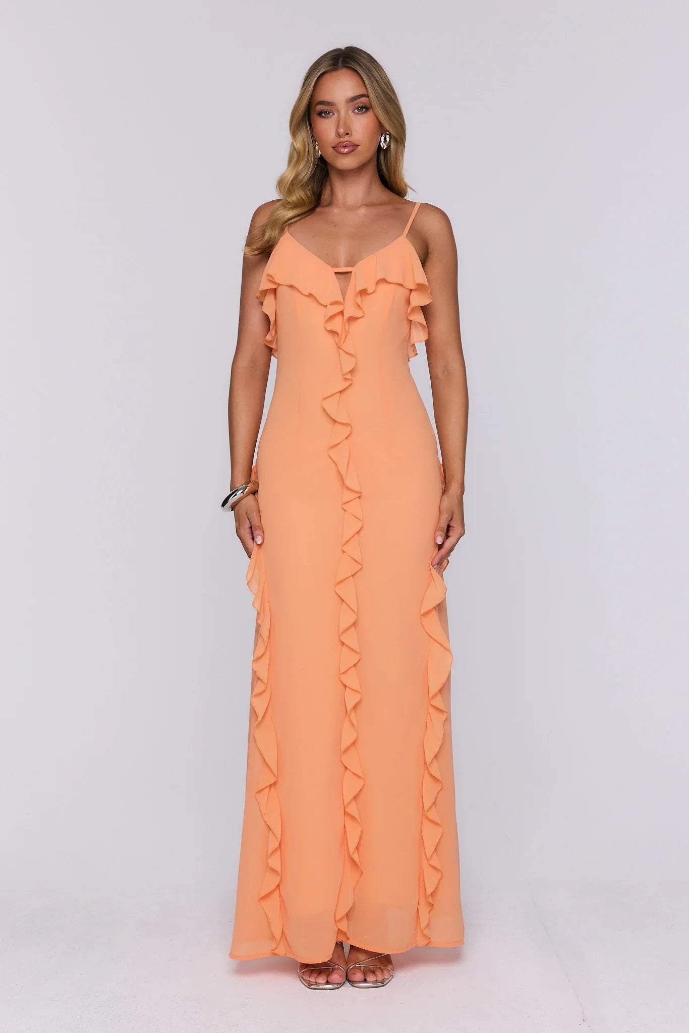 Nothing Less Maxi Dress Orange