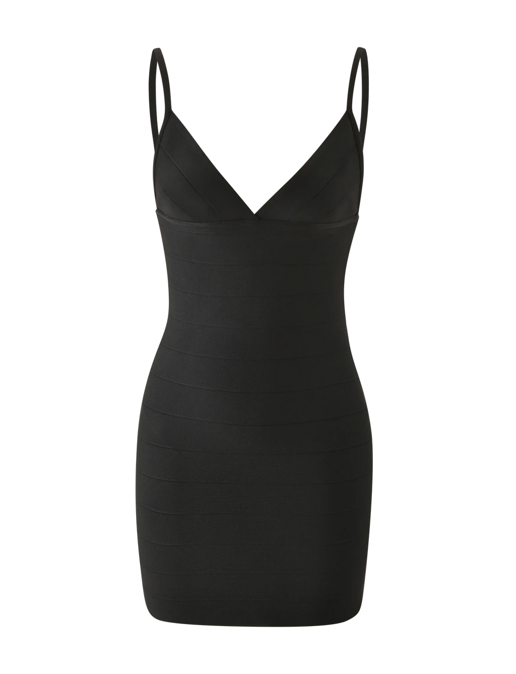 WEN BANDAGE MINI DRESS - BLACK