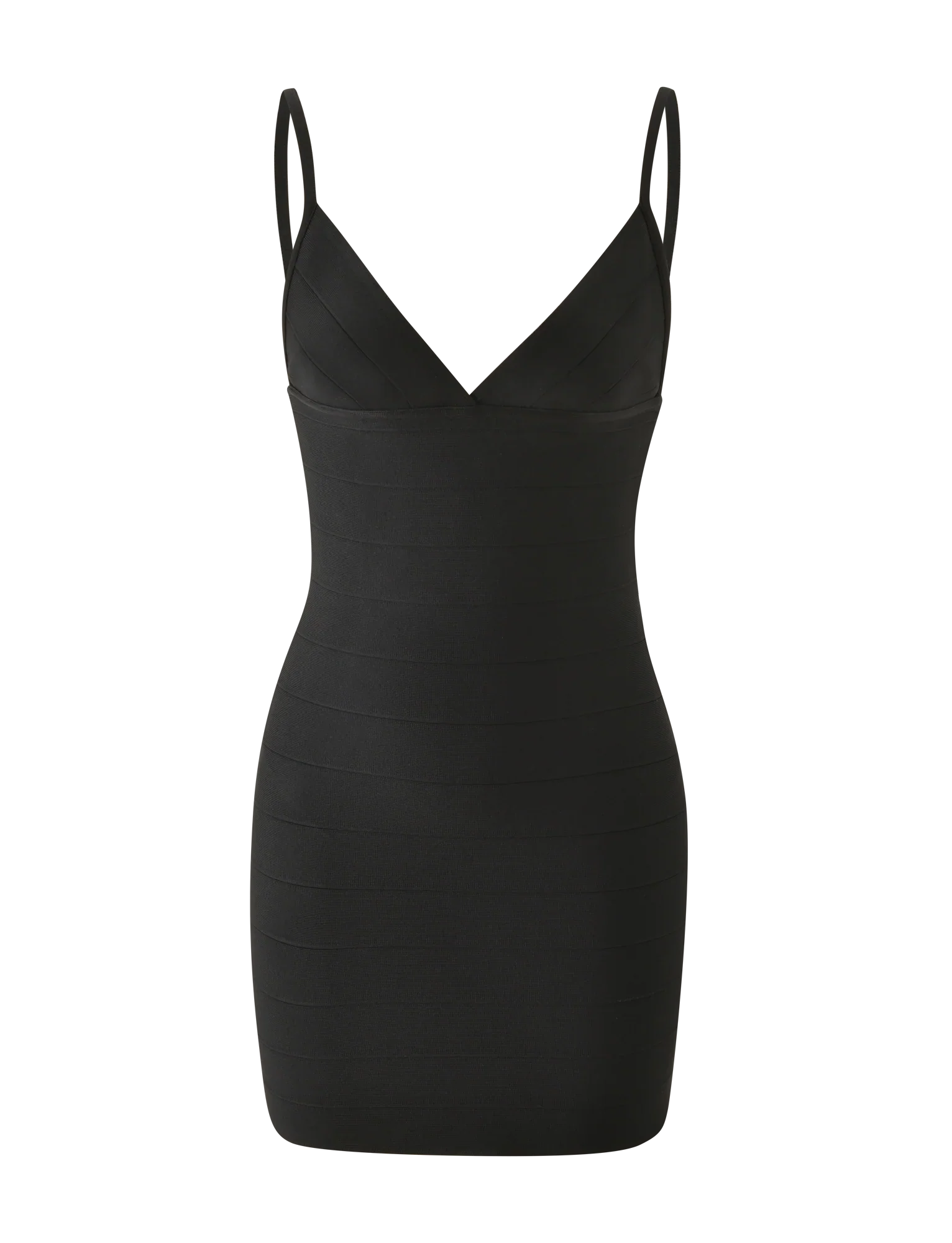 WEN BANDAGE MINI DRESS - BLACK