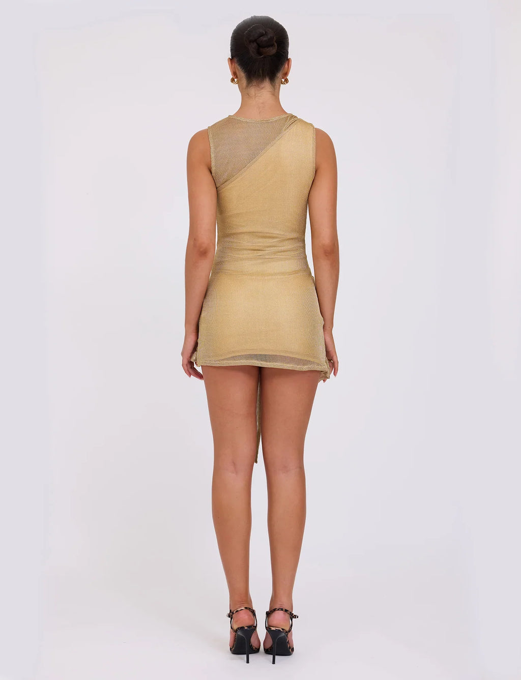 AZELMA DRESS - GOLD