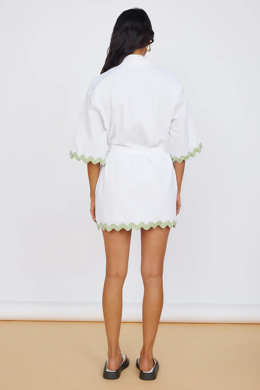 Harry Mini Dress White