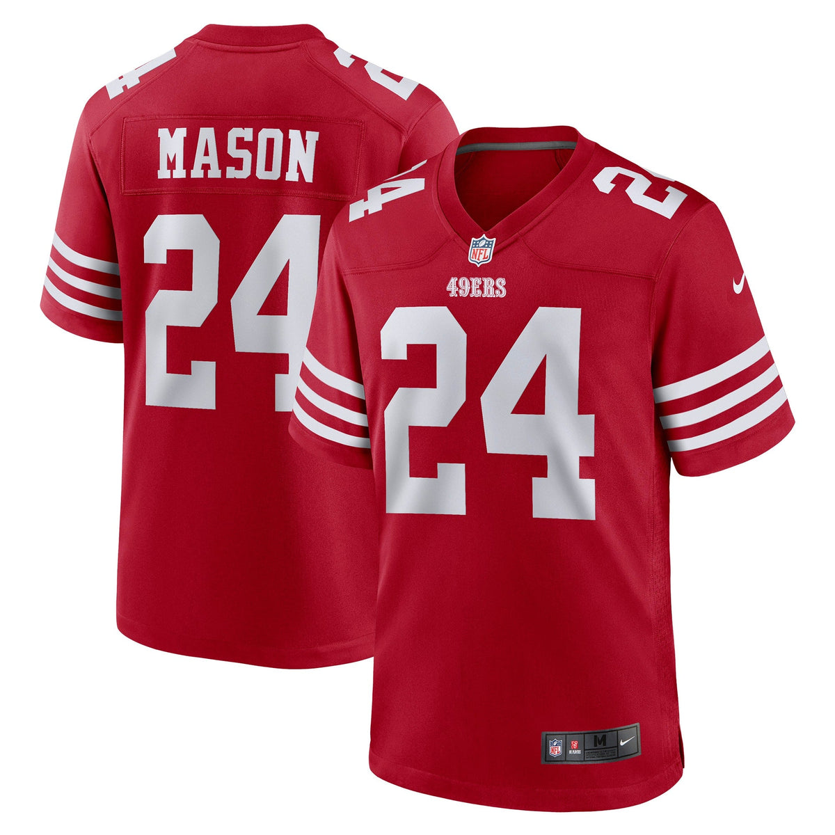 Jordan Mason San Francisco 49ers Jersey